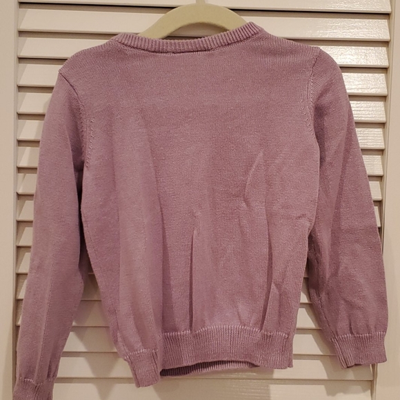 Children's Place Fox sequined sweater toddler girl - Picture 3 of 4